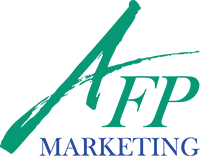 AFP Marketing logo (white)